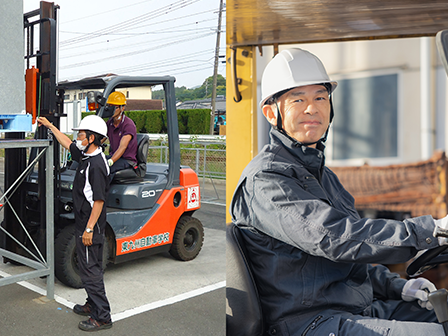 (企業向け)実技講習付きフォークリフト運転業務従事者安全衛生教育
